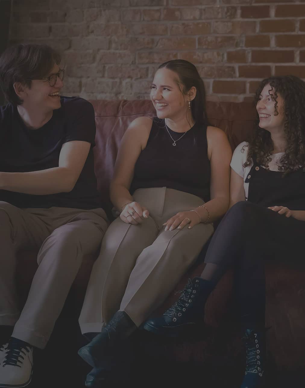 Young jewish people enjoying time together