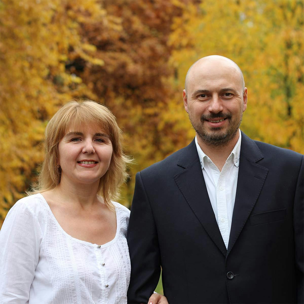 Leonid and Olga Vasserman serving in Odessa