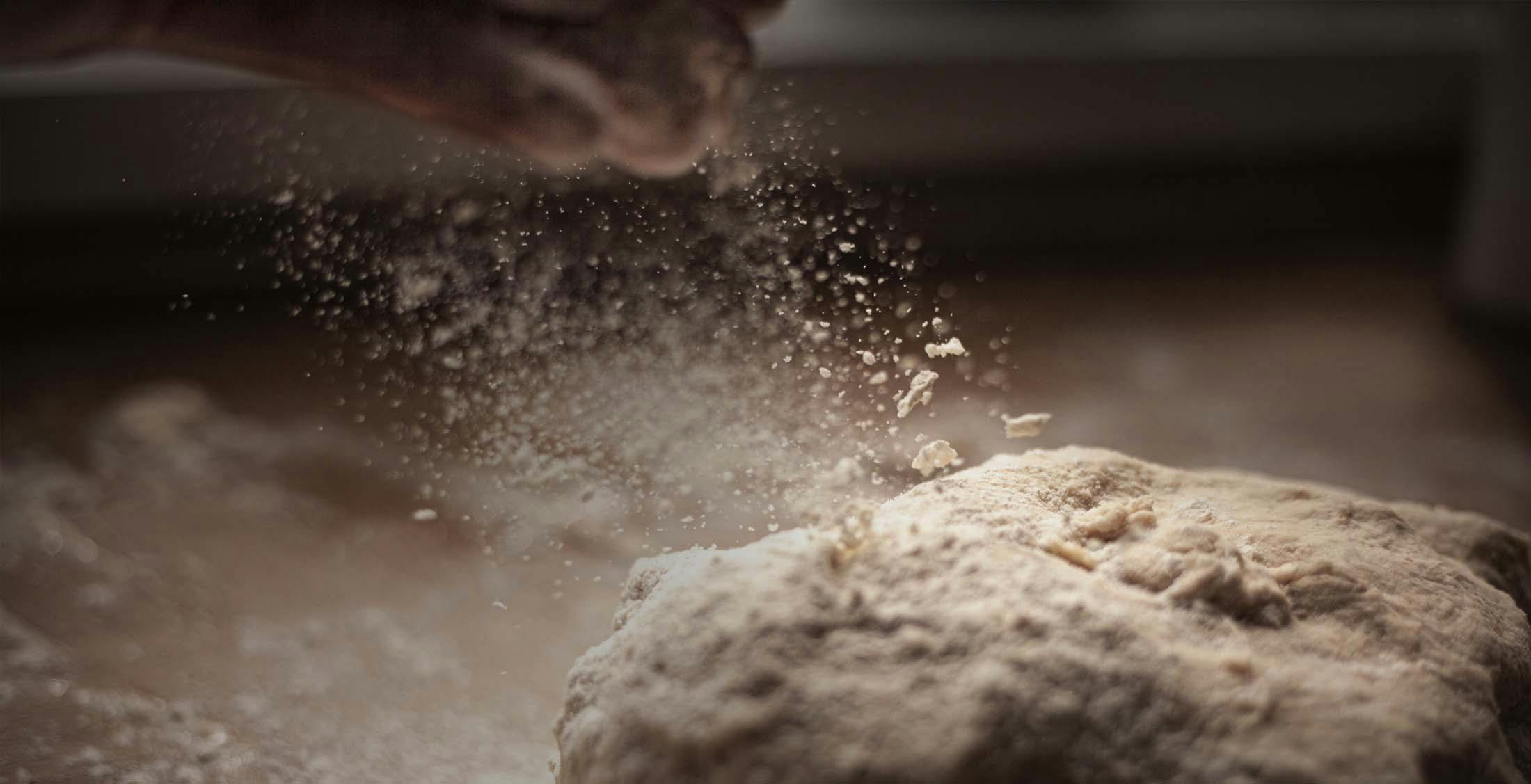 Preparing leavened bread dough